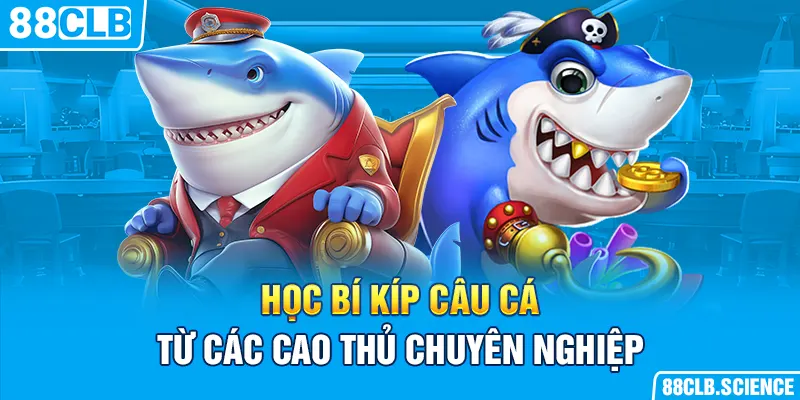 Học bí kíp câu cá từ các cao thủ chuyên nghiệp